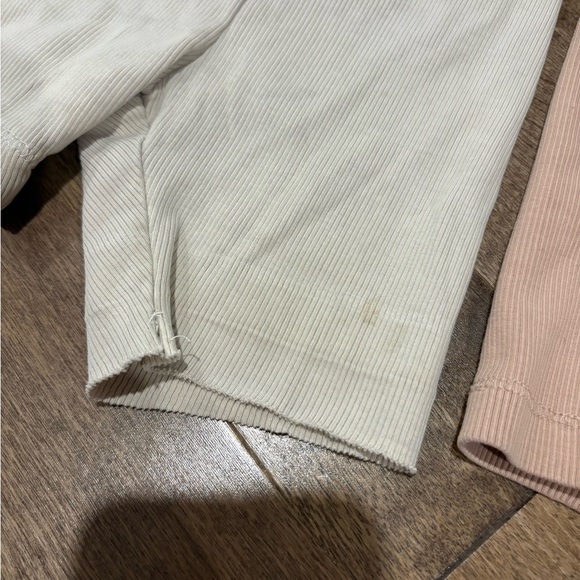 H&M Kids Ribbed Shorts Trio - Black, Cream, Tan - Picture 4 of 7